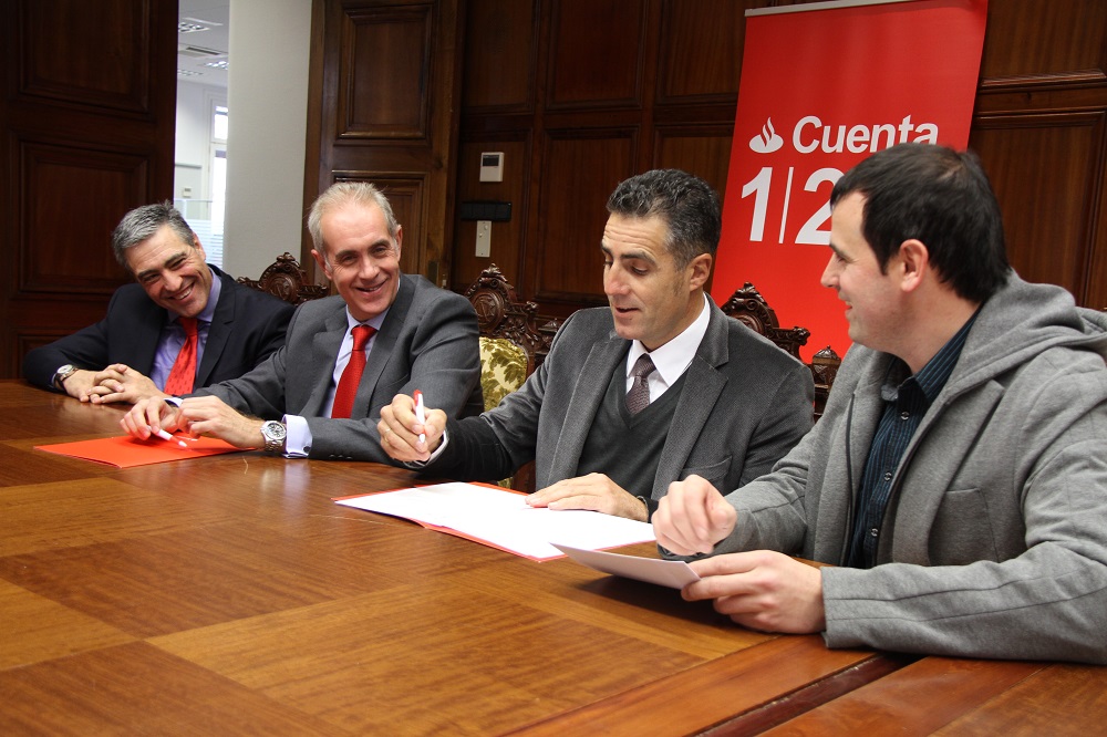 Renovaci&oacute;n del patrocinio con Banco Santander